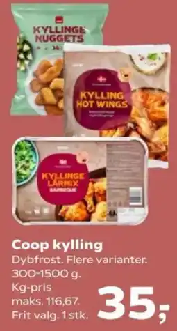 SuperBrugsen Coop kylling tilbud