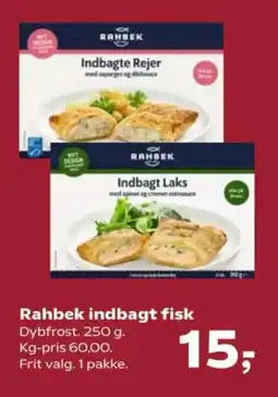 SuperBrugsen Rahbek indbagt fisk tilbud