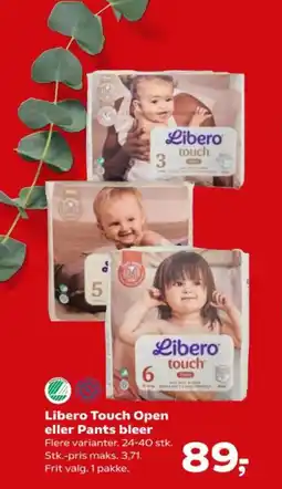 SuperBrugsen Libero Touch Open eller Pants bleer tilbud