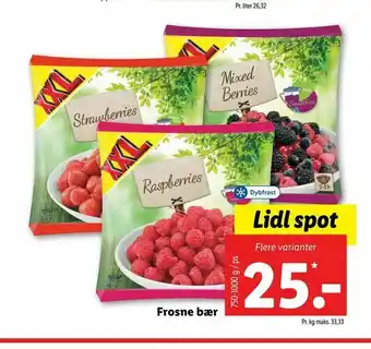 Let-Køb Frosne bær tilbud