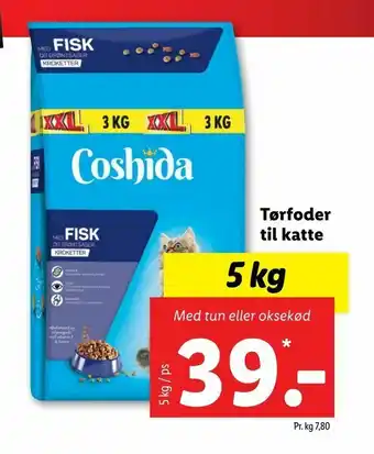Let-Køb Tørfoder til katte tilbud