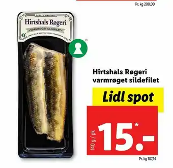 Hirtshals Røgeri varmrøget sildefilet