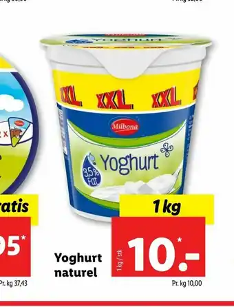 Let-Køb Yoghurt naturel tilbud