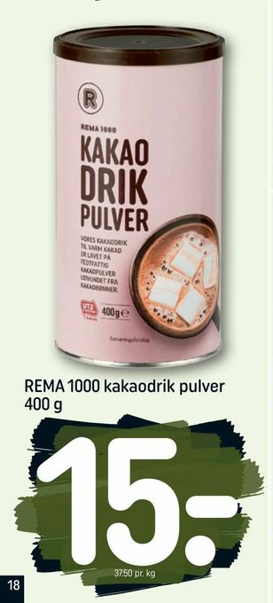 REMA 1000 REMA 1000 kakaodrik pulver tilbud