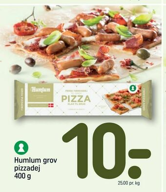 Humlum grov pizzadej