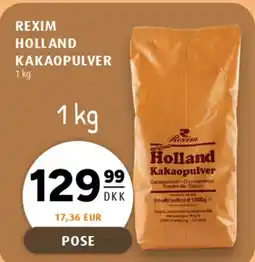 Scandinavian Park Holland kakaopulver tilbud