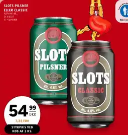 Scandinavian Park Slots Pilsner / Slots Classic tilbud