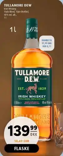 Scandinavian Park Tullamore D.E.W. Irish Whiskey tilbud