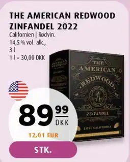 Scandinavian Park The American Redwood Zinfandel tilbud