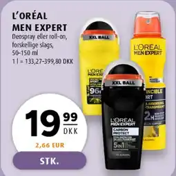 Scandinavian Park L'Oréal Men Expert deodorant tilbud