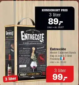 Poetzsch Padborg Entrecôte (bag-in-box) tilbud