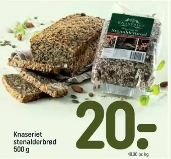 REMA 1000 Knaseriet stenalderbrød tilbud