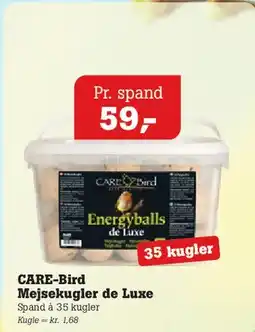 Poetzsch Padborg CARE-Bird Mejeskugler de Luxe tilbud