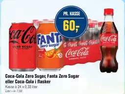 Otto Duborg Coca-Cola / Fanta i flasker tilbud