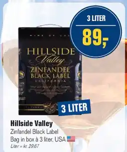 Otto Duborg Hillside Valley Zinfandel Black Label tilbud