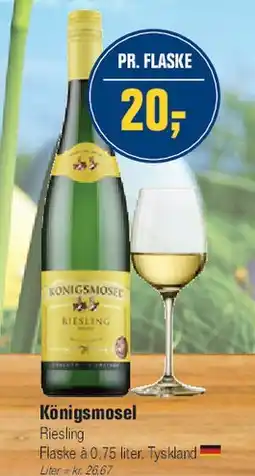 Otto Duborg Königsmosel Riesling tilbud