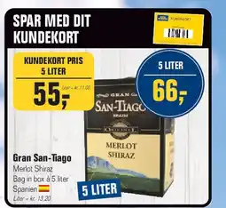 Otto Duborg Gran San-Tiago (bag-in-box) tilbud