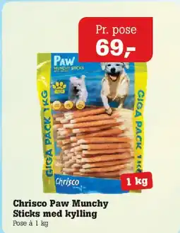 Poetzsch Padborg Paw Munchy Sticks tilbud