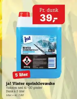 Poetzsch Padborg ja! Vinter sprinklervæske tilbud