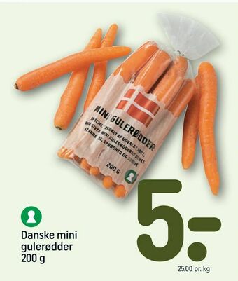 REMA 1000 Danske mini gulerødder tilbud