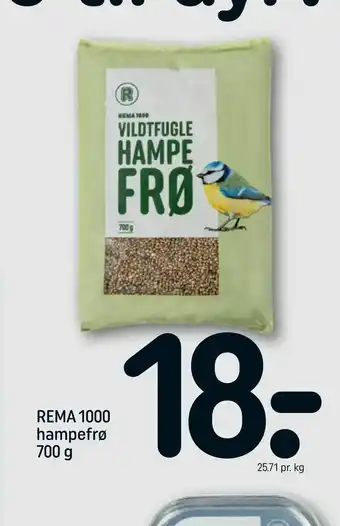 REMA 1000 REMA 1000 hampefrø tilbud