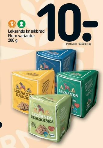 REMA 1000 Leksands knækbrød tilbud