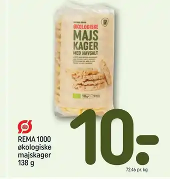REMA 1000 REMA 1000 økologiske majskager tilbud