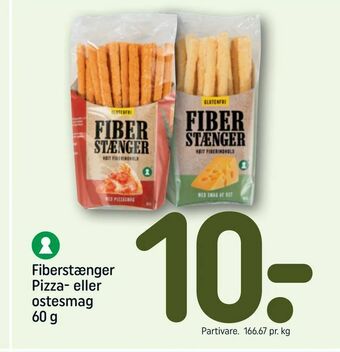REMA 1000 Fiberstænger Pizza- eller ostesmag tilbud