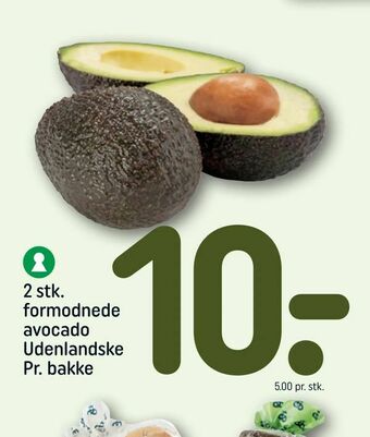 REMA 1000 2 stk. formodnede avocado Udenlandske tilbud
