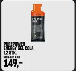 Børkop Cykler PurePower Energy Gel Cola 12 stk tilbud