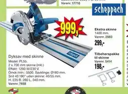 Harald Nyborg Dyksav med skinne tilbud