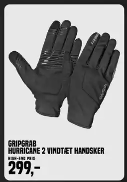Børkop Cykler GripGrab Hurricane 2 vindtæt handsker tilbud