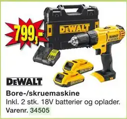 Harald Nyborg Bore-/skruemaskine tilbud