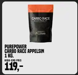 Børkop Cykler PurePower Carbo Race Appelsin 1 kg tilbud