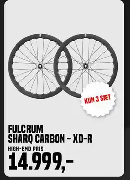 Børkop Cykler Fulcrum Sharq Carbon - XD-r tilbud