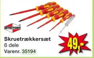 Harald Nyborg Skruetrækkersæt tilbud