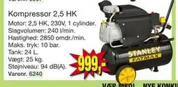 Harald Nyborg Kompressor 2,5 HK tilbud