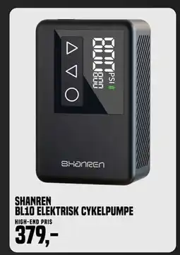 Børkop Cykler Shanren BL10 elektrisk cykelpumpe tilbud
