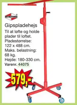 Harald Nyborg Gipspladehejs tilbud