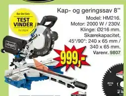 Harald Nyborg Kap- og geringssav 8’’ tilbud