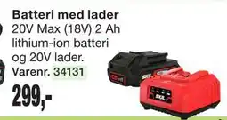 Harald Nyborg Batteri med lader tilbud