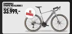 Børkop Cykler Cannondale Synapse Neo Allroad 2 tilbud