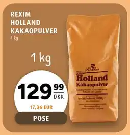 Scandinavian Park REXIM HOLLAND KAKAO tilbud