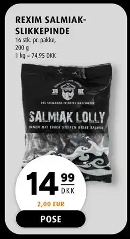 Scandinavian Park REXIM SALMIAKSLIKKEPINDE tilbud