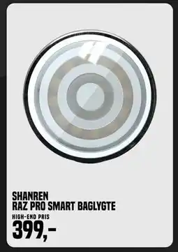 Børkop Cykler Shanren Raz Pro smart baglygte tilbud