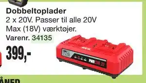 Harald Nyborg Dobbeltoplader tilbud