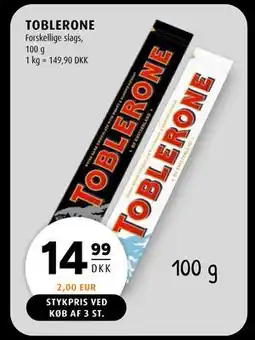 Scandinavian Park TOBLERONE tilbud