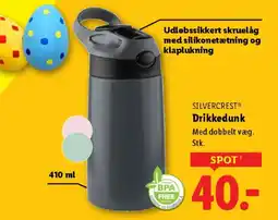 Lidl SILVERCREST® Drikkedunk tilbud