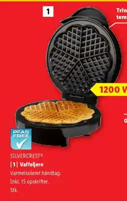 Lidl SILVERCREST® Vaffeljern tilbud