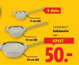 Lidl SILVERCREST Køkkensier tilbud